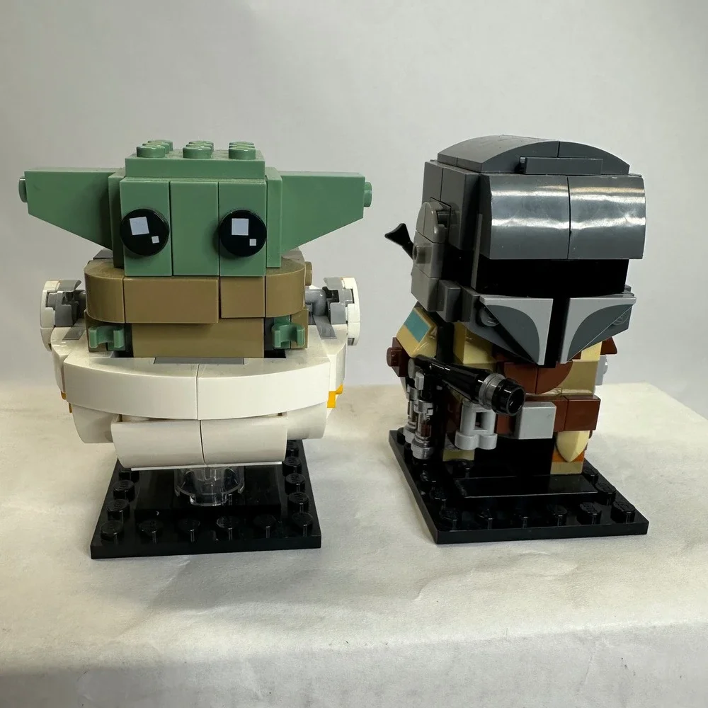 LEGO Star Wars BrickHeadz The‎ Mandalorian & The Child 75317 Building Complete